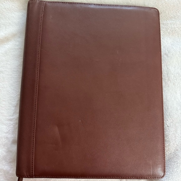☃️🏷️ Levenger Arcadia Smooth Leather Ambi-Flex Folio EUC - Picture 8 of 8